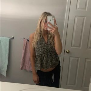 American Eagle floral top